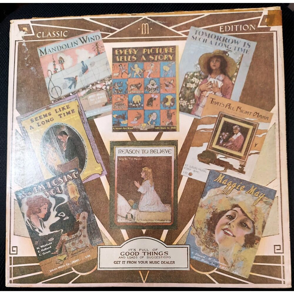 Rod Stewart "Every Picture Tells A Story" LP vinyl record album 1971 SRM-1-609